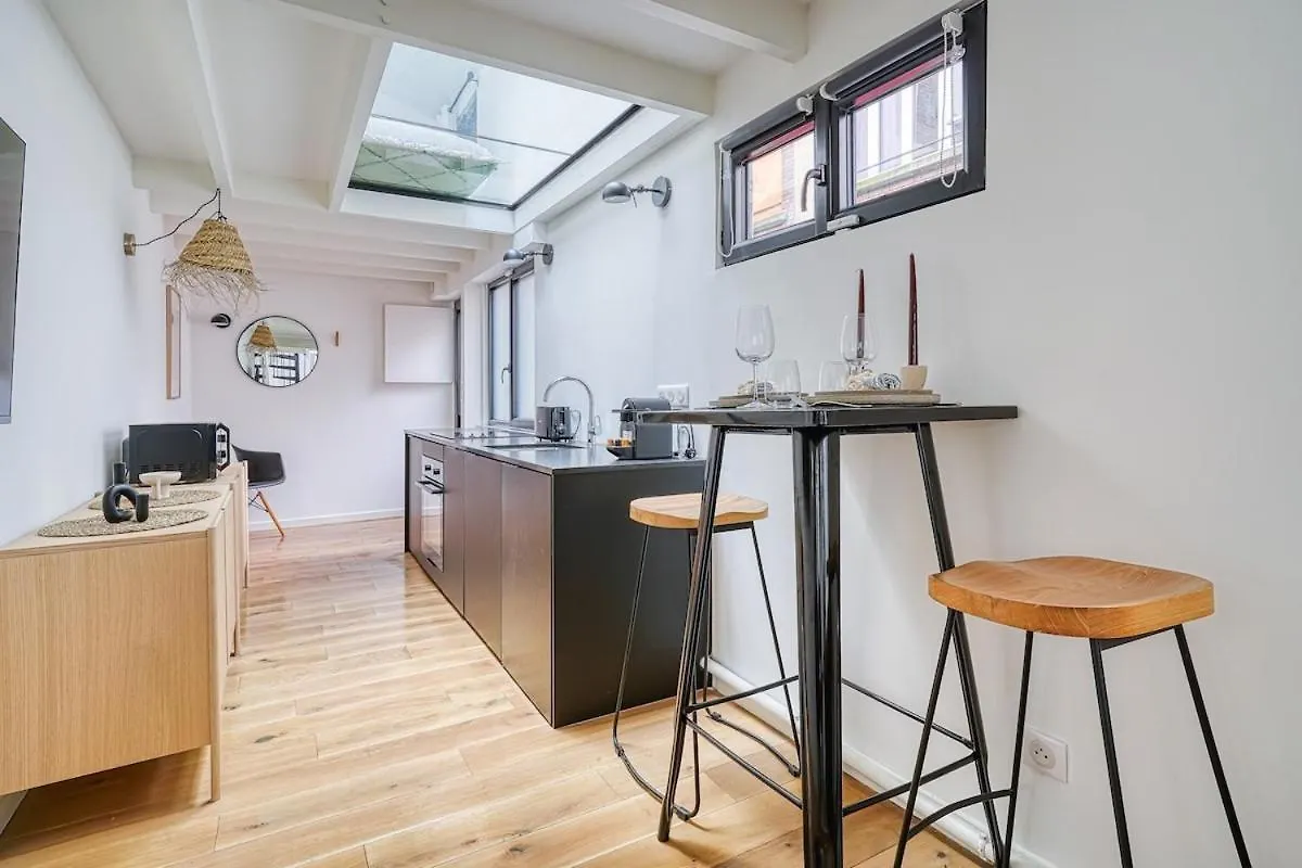Superbe Loft Lumineux Paris Alesia- II公寓 0*,