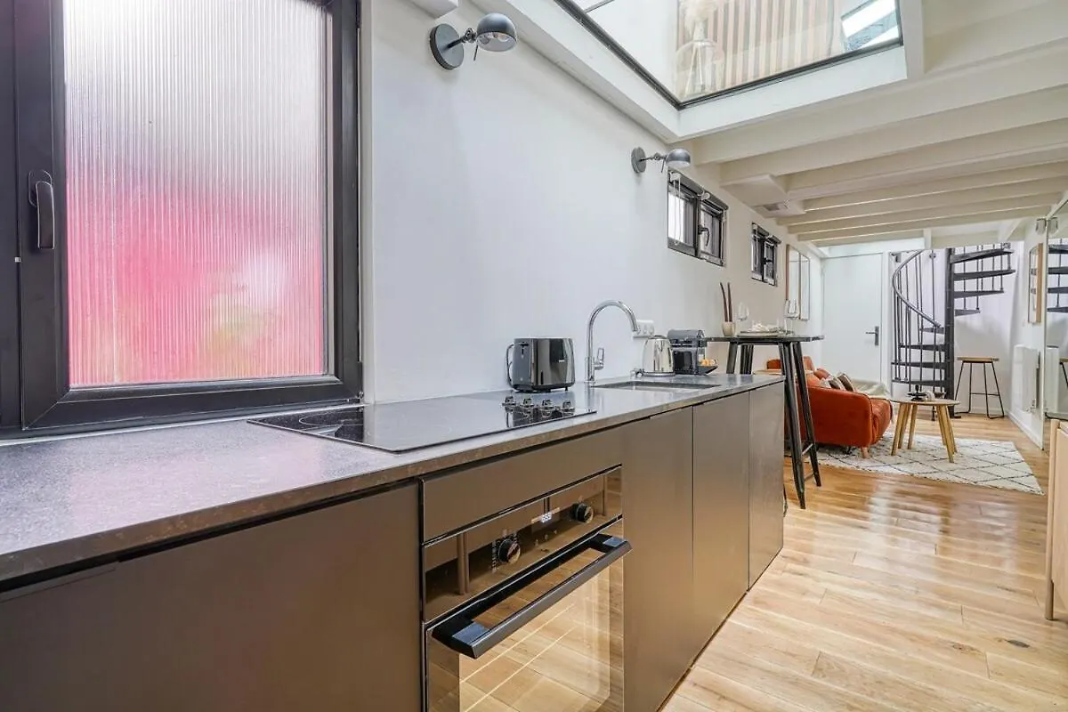 Superbe Loft Lumineux Paris Alesia- II Lägenhet